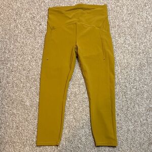 Lululemon Power Thru high rise leggings Women’s 25”